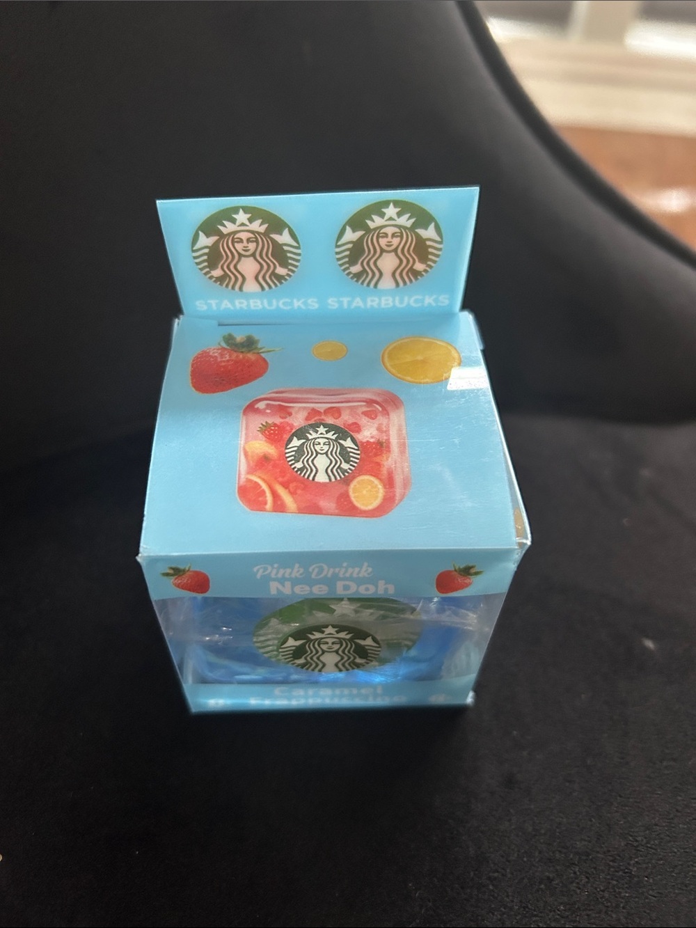 Starbucks Blue Pink Drink Nee Doh Stress Toy